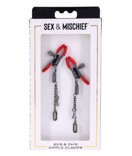 Ex's & Oh's Nipple Clamps Sport Sheets