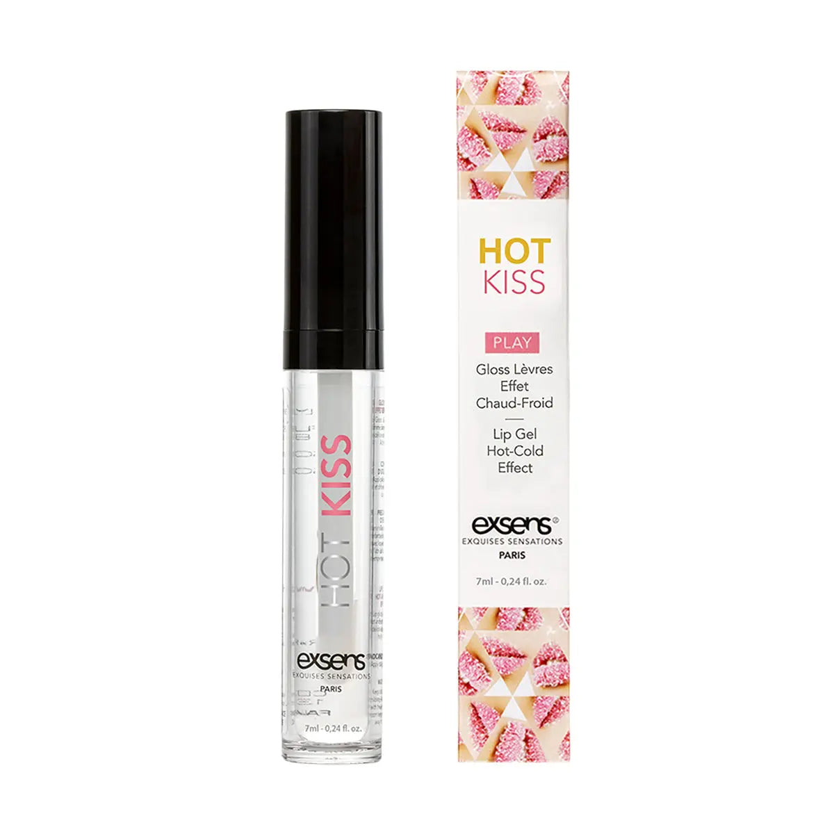 Exsens Hot Kiss Arousal Lip Gloss 7ml - Strawberry Exsens