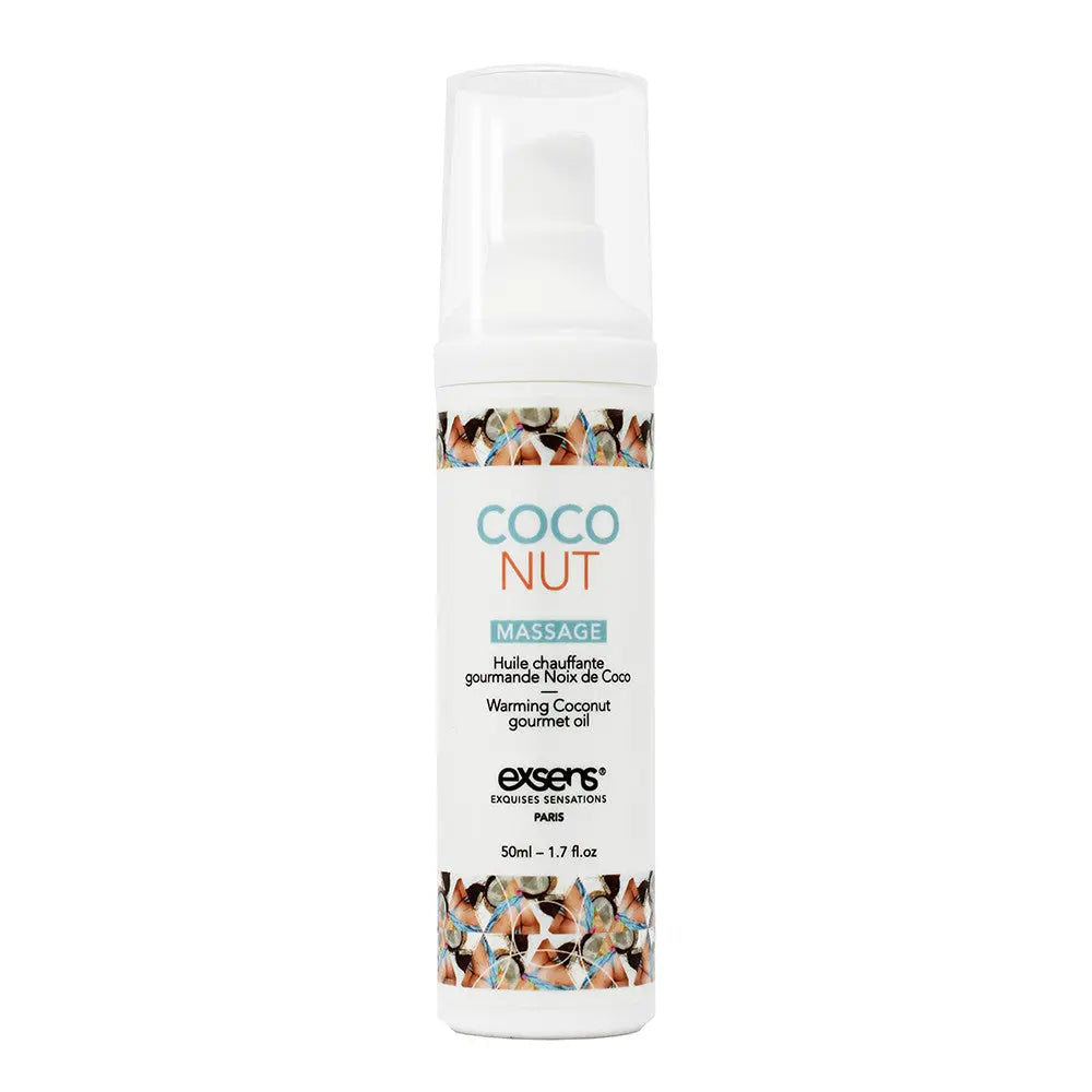 Exsens Warming Massage Oil 50ml - Coconut Exsens
