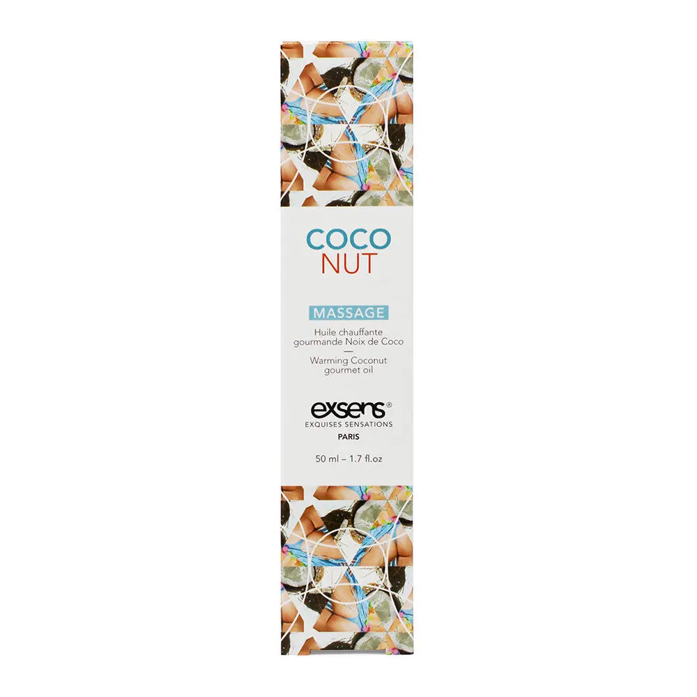 Exsens Warming Massage Oil 50ml - Coconut Exsens