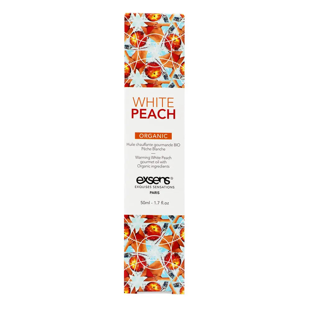 Exsens Warming Massage Oil 50ml - White Peach Exsens