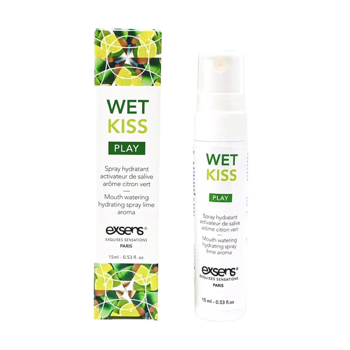 Exsens Wet Kiss Lime Saliva Spray 15ml Exsens
