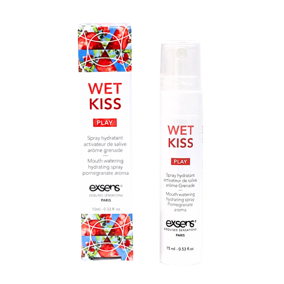 Exsens Wet Kiss Pomegranate Spray 15ml Exsens