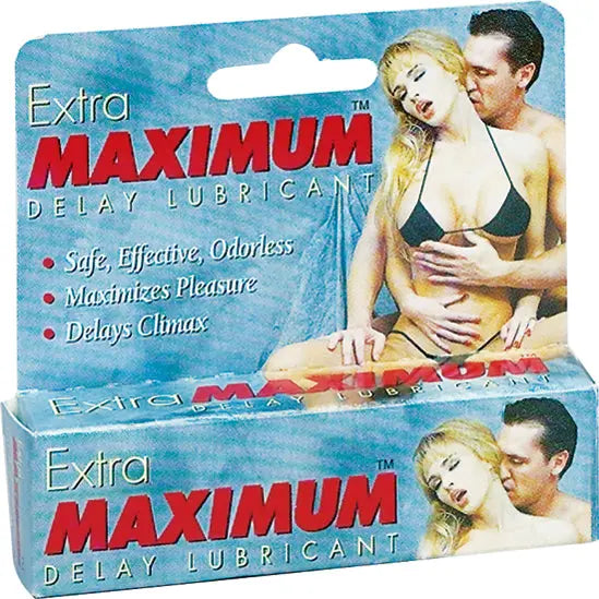 Extra Maximum Delay Lube Small .5oz Nasstoys
