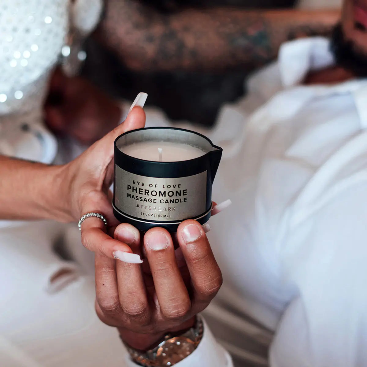 Eye of Love Pheromone Massage Candle 150ml  After Dark (F to M) Eye of Love