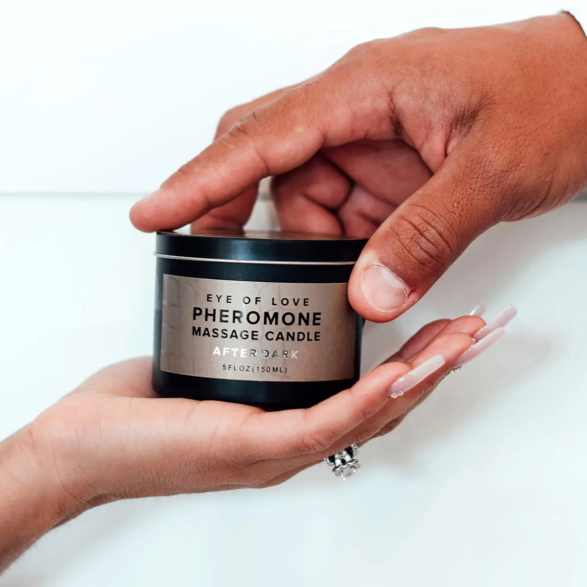 Eye of Love Pheromone Massage Candle 150ml  After Dark (F to M) Eye of Love