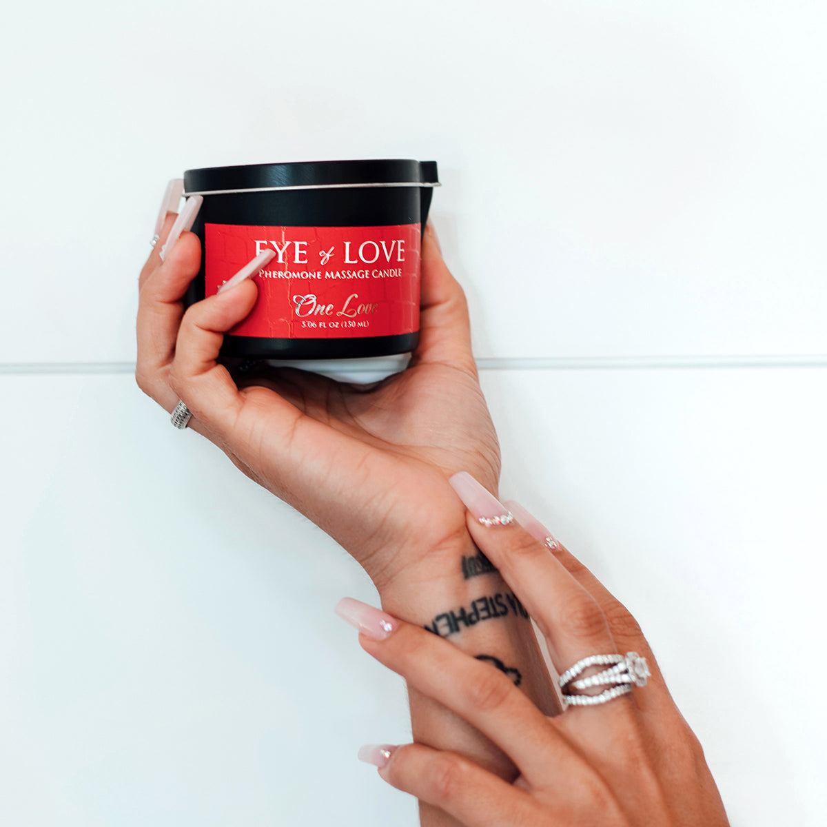 Eye of Love Pheromone Massage Candle 150ml  One Love (F to M) Eye of Love