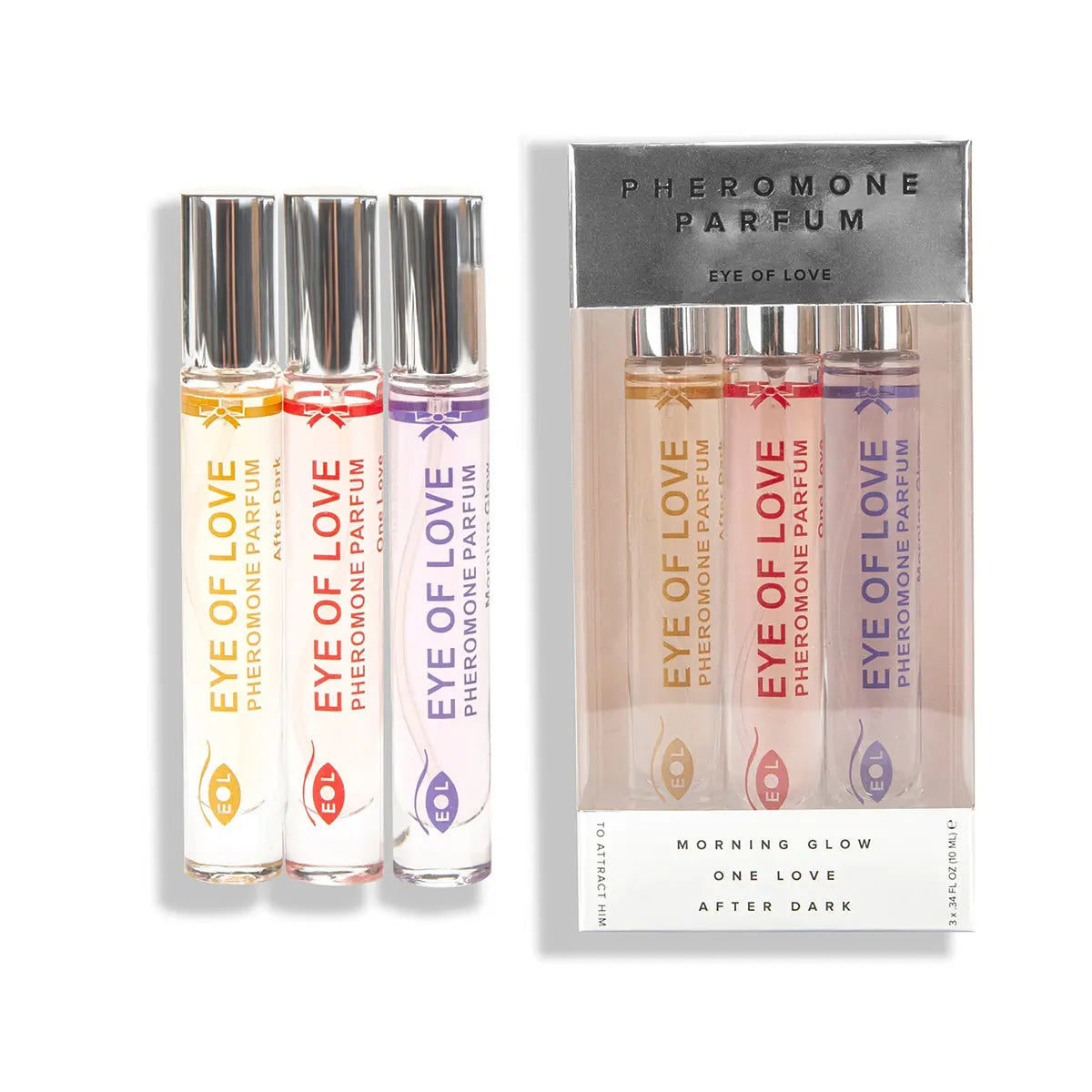 Eye of Love Pheromone Parfum 10ml 3pc Set - Attract Him Eye of Love
