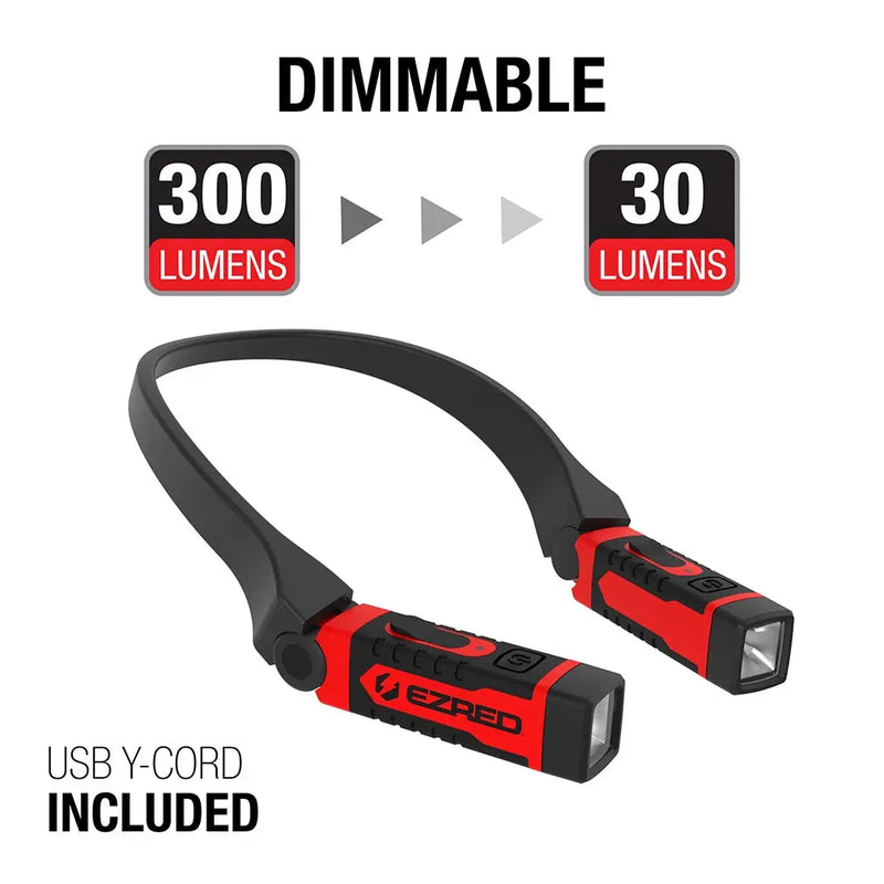 Ezred Anywear Rechargeable Neck Light For Hands-free Lighting EZRED