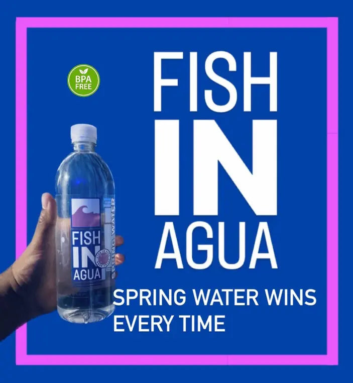 FISHINAGUA Bottled Natural Spring Water FISHINAGUA