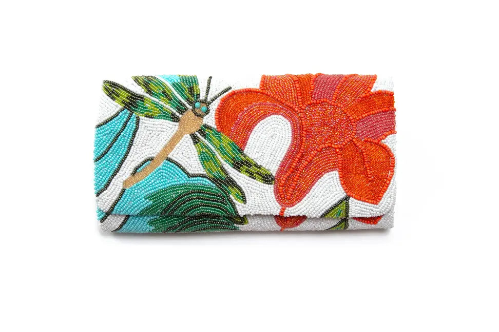 FOG beaded bag/purse/clutch Tiana Designs