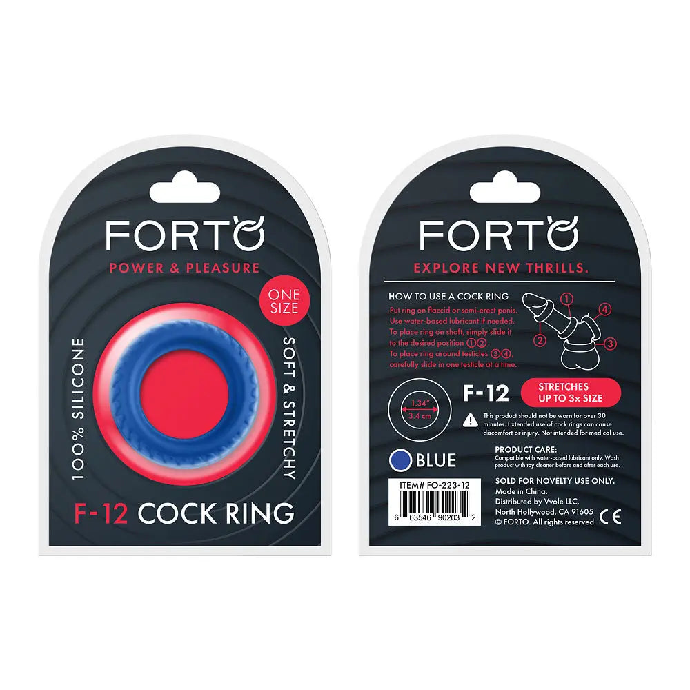 FORTO F-12 C-Ring - Blue FORTO