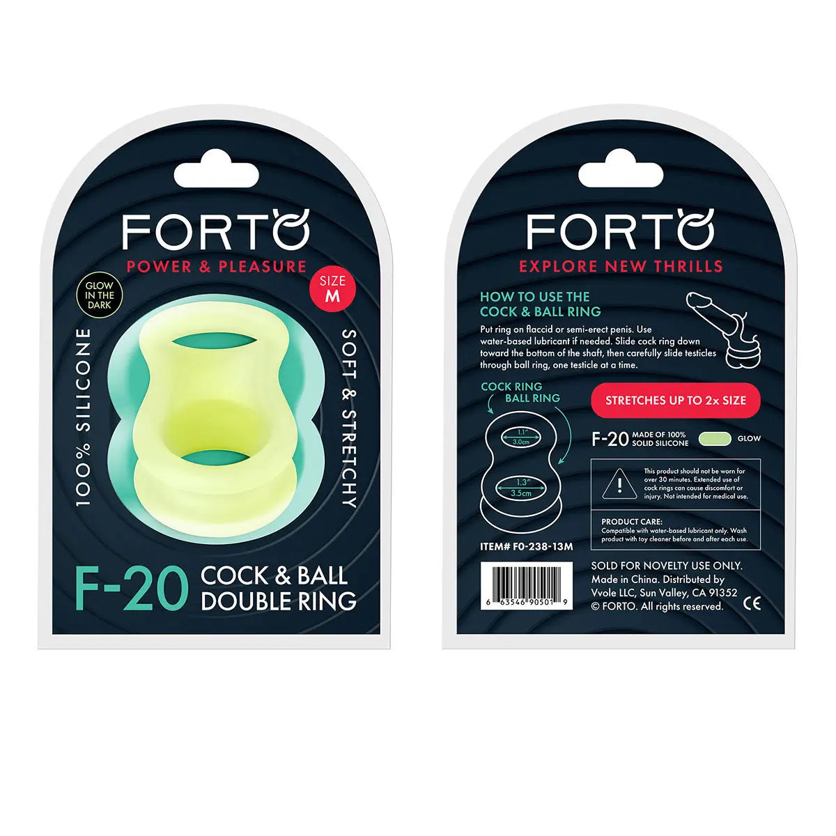 FORTO F-20 55/72mm Ball Stretcher - Glow FORTO