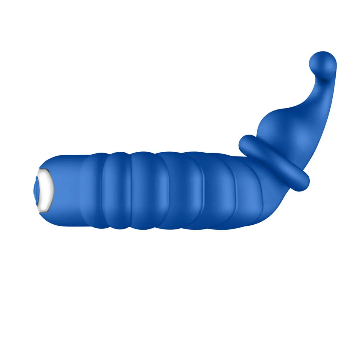 FORTO F-24 Textured Vibrating C-Ring - Blue FORTO