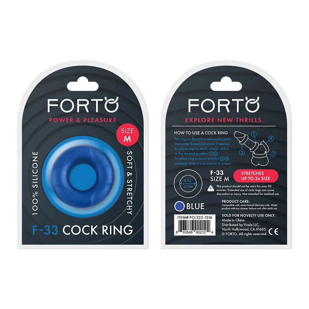 FORTO F-33 C-Ring Medium - Blue FORTO
