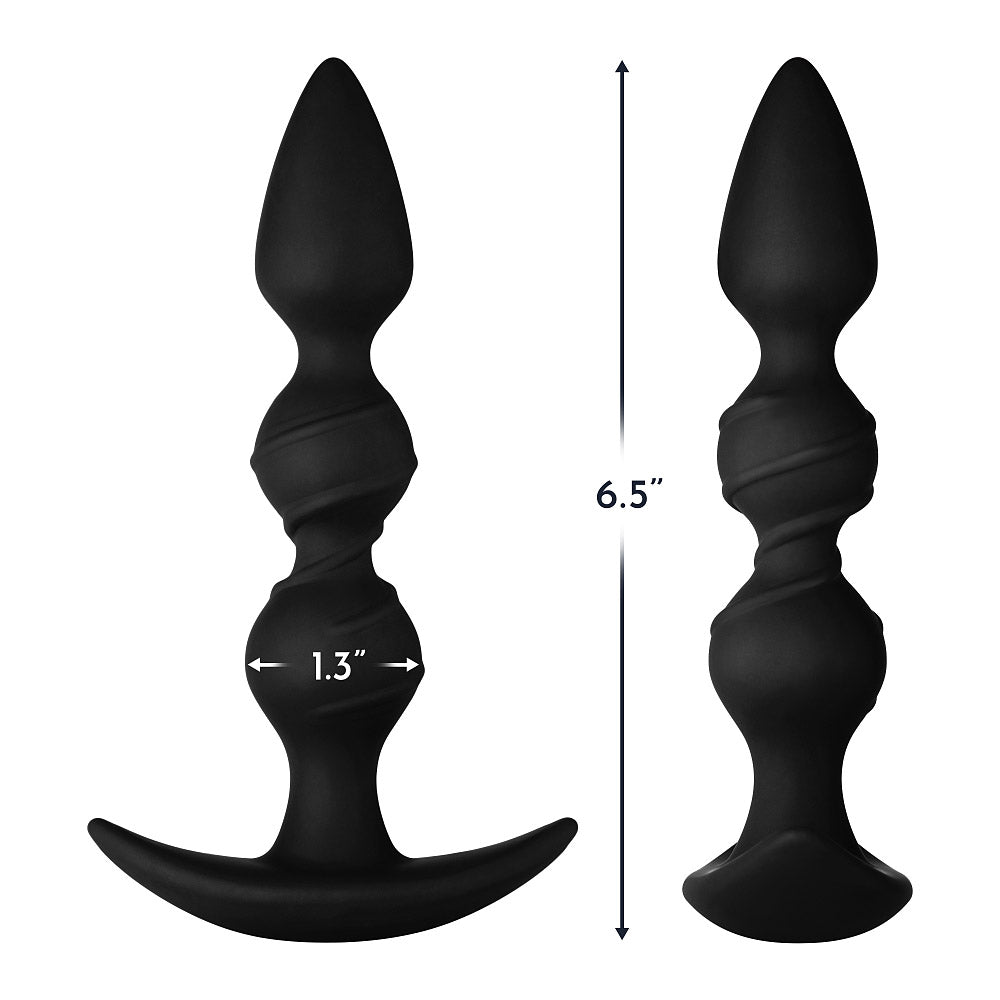 FORTO F-42 Spiral Beads Black FORTO