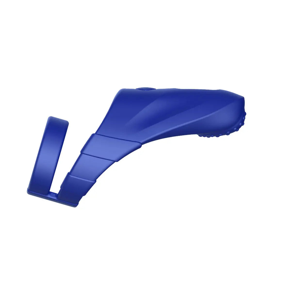 FORTO F-48 Vibrating Perineum Double C-Ring - Blue FORTO