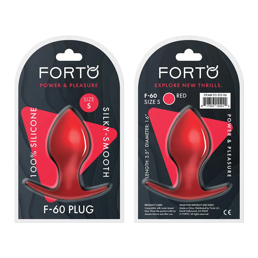 FORTO F-60 Spade Red Small FORTO