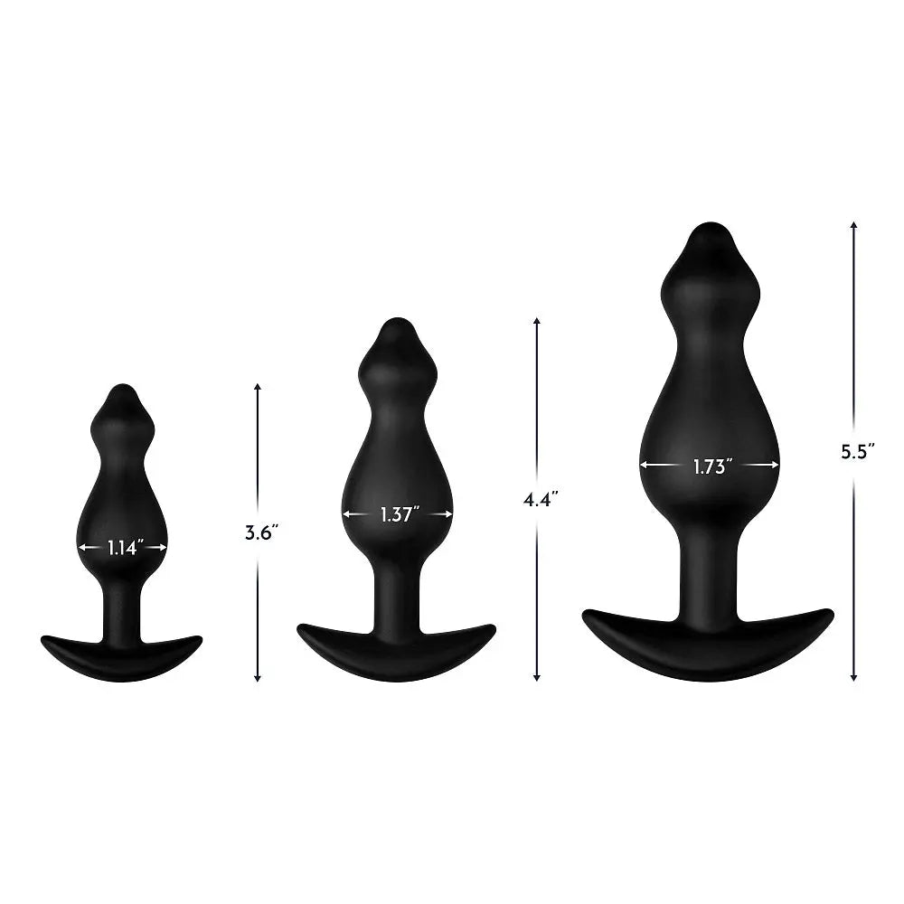 FORTO F-78 Pointee Plug Black Large FORTO