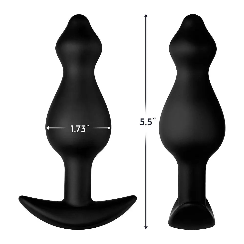 FORTO F-78 Pointee Plug Black Large FORTO