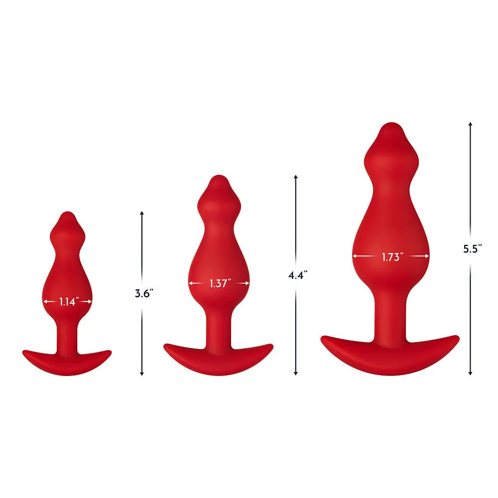 FORTO F-78 Pointee Plug Red Large FORTO