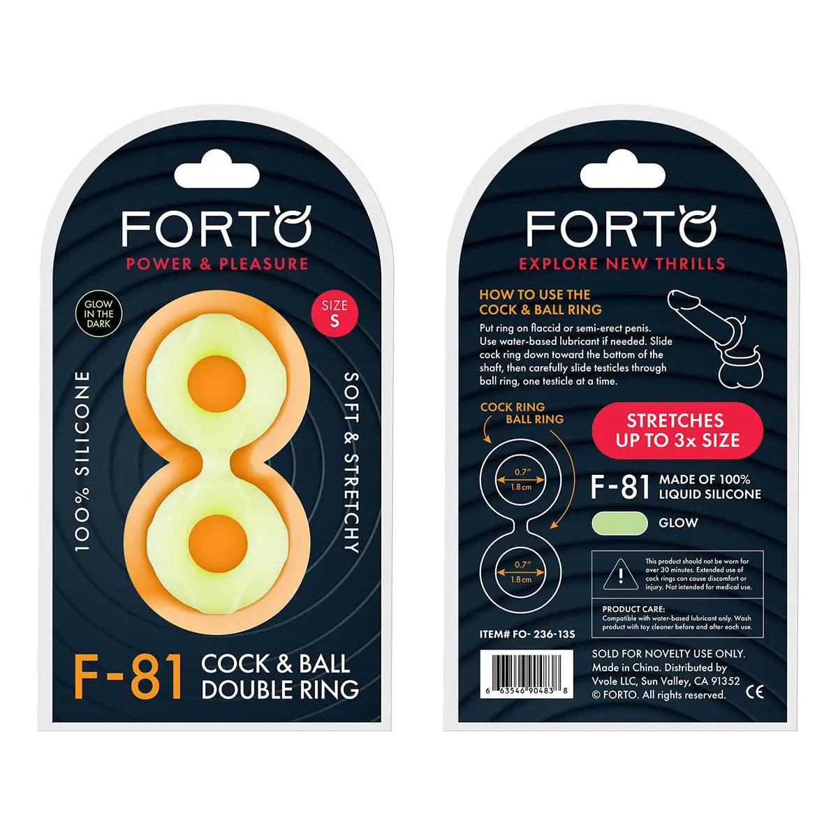 FORTO F-81 44mm Double Ring - Glow FORTO