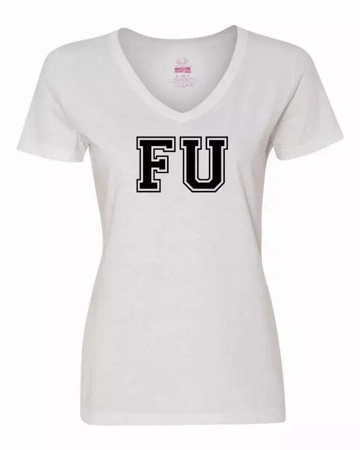 FU Ladies Shirt  Small Bad Baby Inc