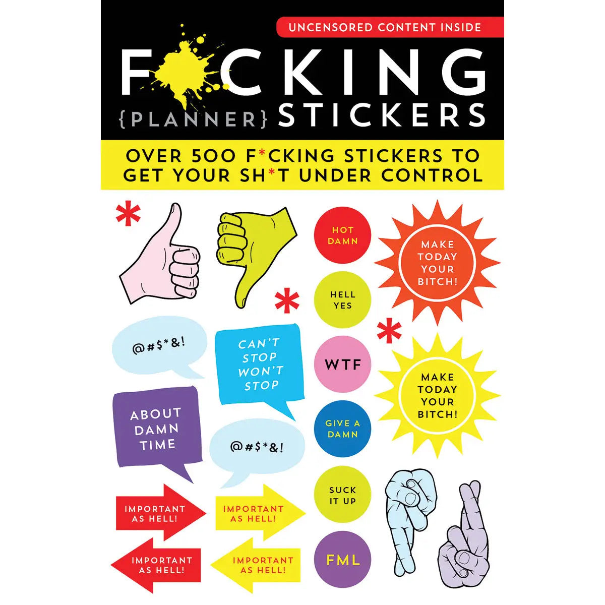 F*cking Planner Stickers Sourcebooks