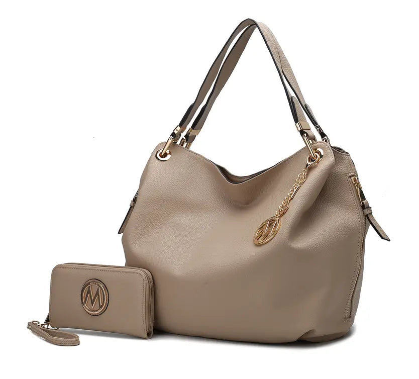 Fabienne Hobo Bag with Wallet MKF Colletion by Mia K.