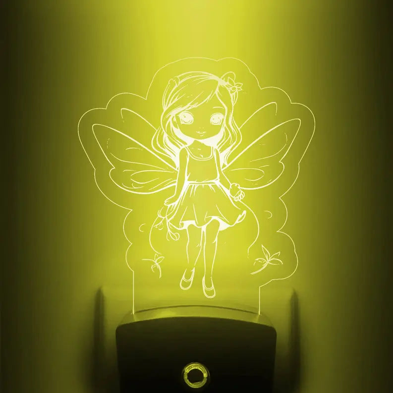 Fairy Nightlight | Cottagecore Whimsical LED Plug In Light The 308 Collective