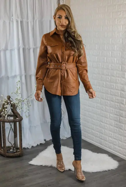 Fall Fave Faux Leather Jacket SurelyMine