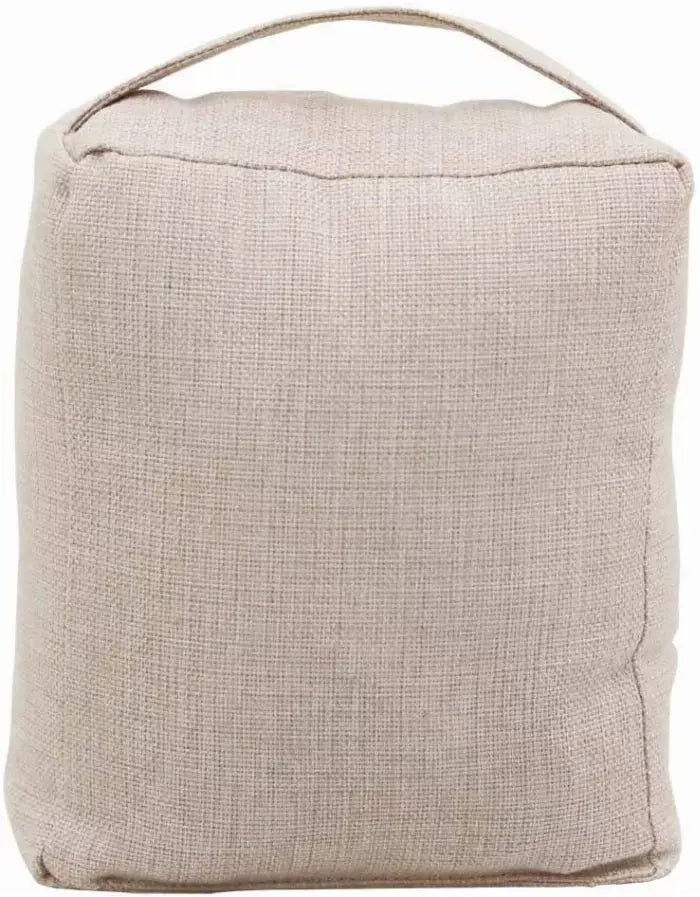 Family Decorative Weighted Fabric Door Stop with Handle-for Bedroom- Living Room Paris Loft Inc