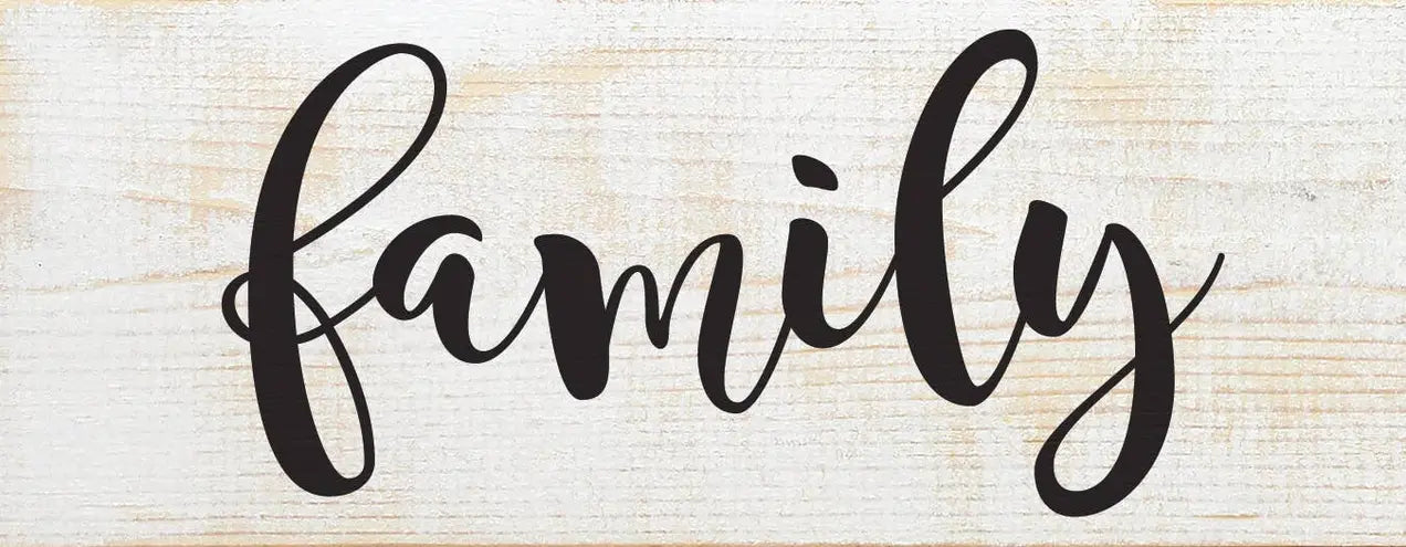 Family Farmhouse Sign Sawdust City