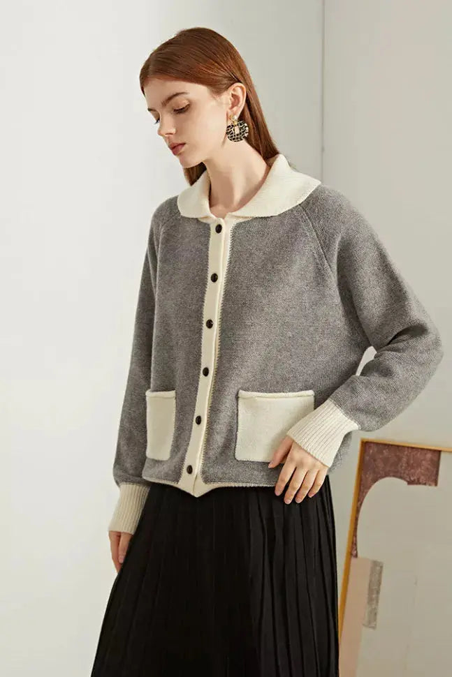 Fangyan | Ania Doll Collar Cardigan Fangyan