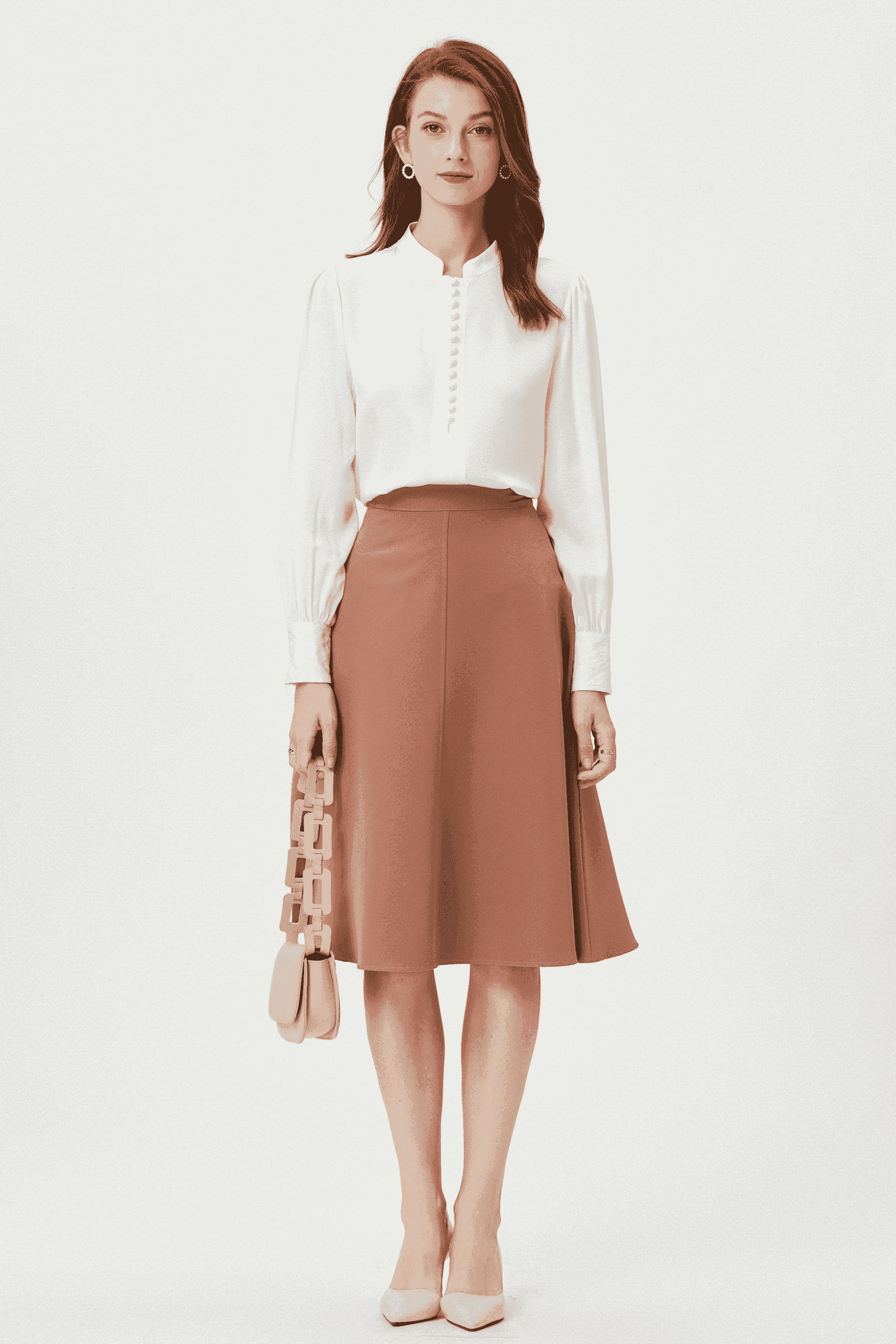 Fangyan | Dolphin Silk Blouse Fangyan