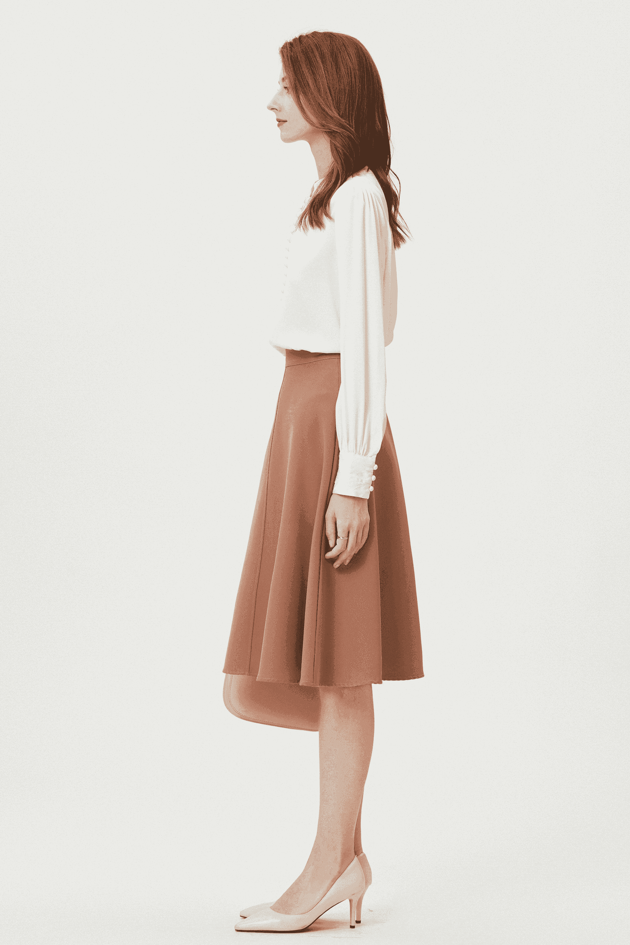 Fangyan | Dolphin Silk Blouse Fangyan