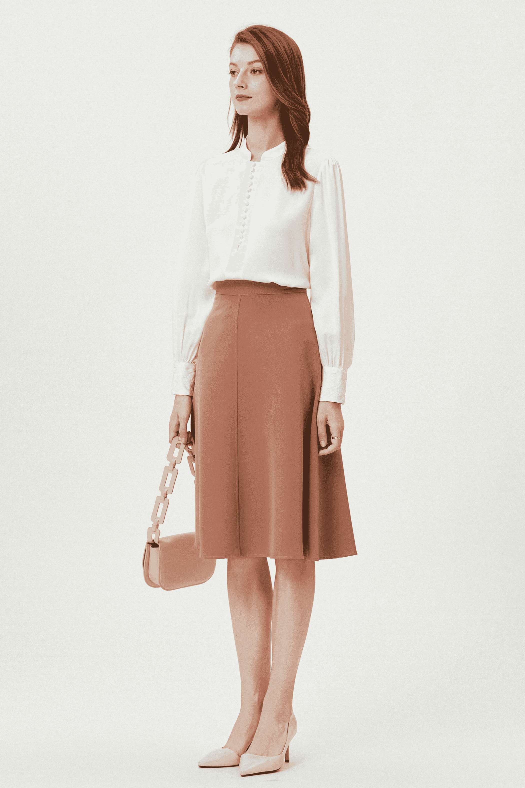 Fangyan | Dolphin Silk Blouse Fangyan