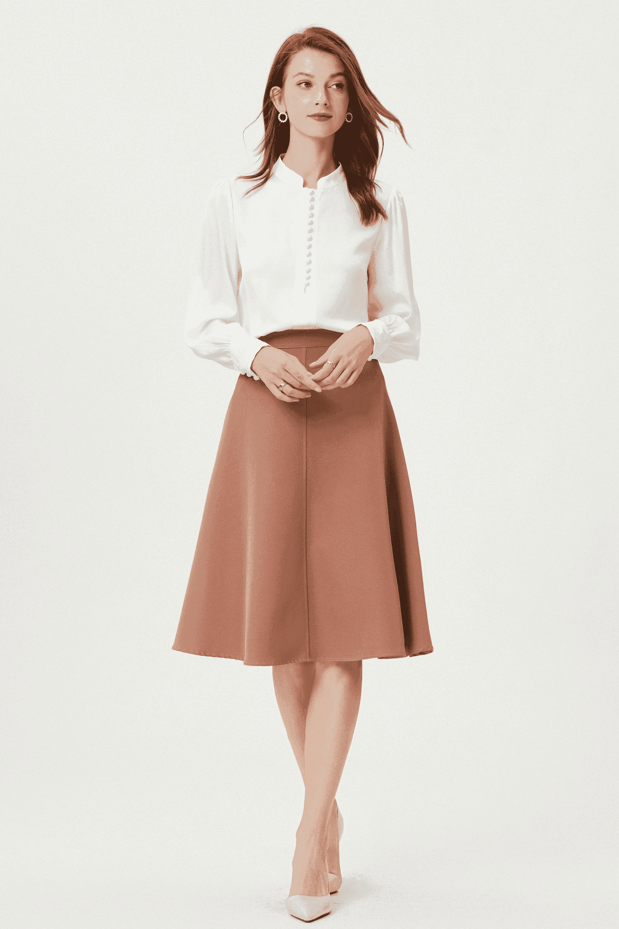 Fangyan | Dolphin Silk Blouse Fangyan