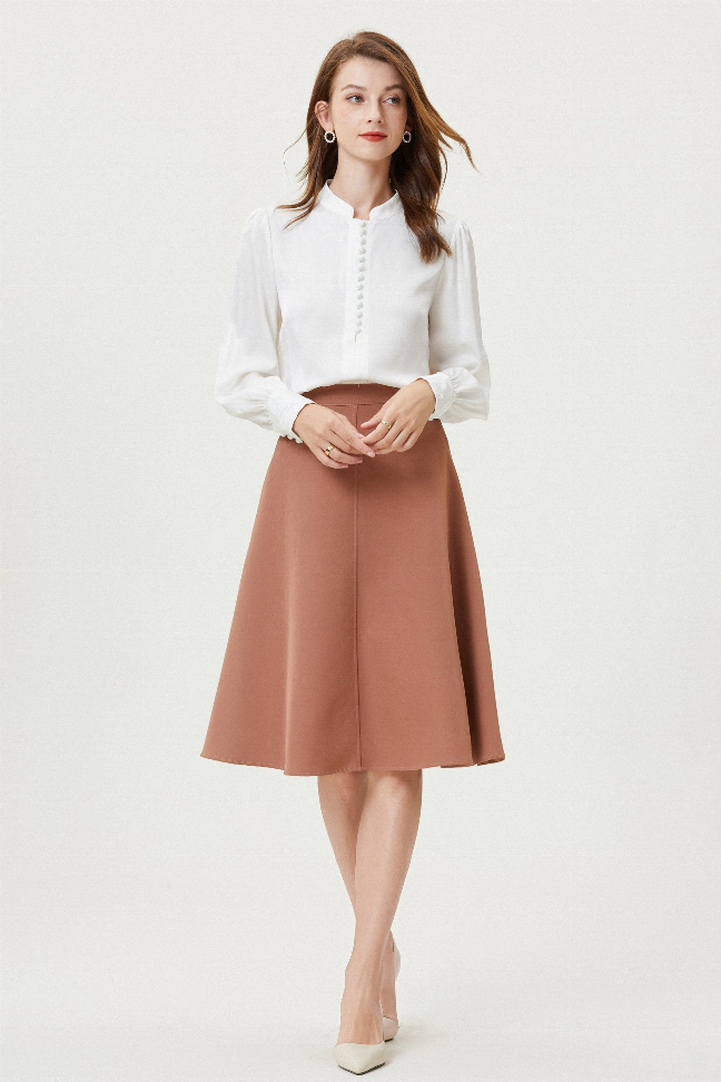 Fangyan | Dolphin Silk Blouse Fangyan