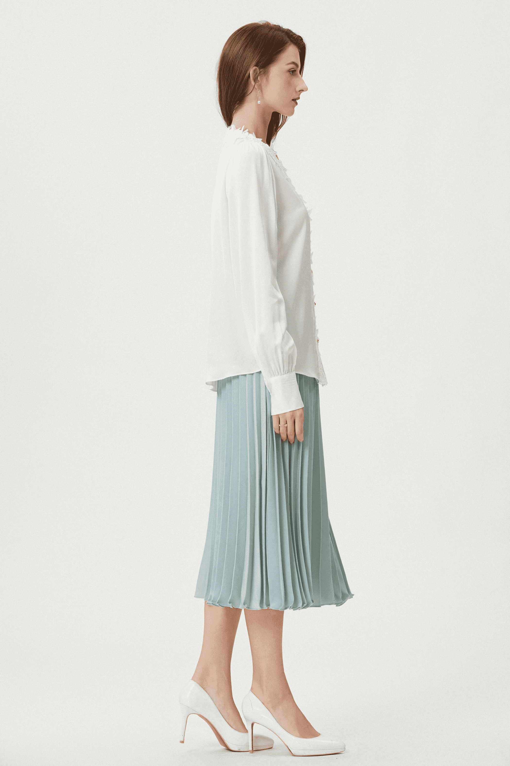 Fangyan | Hibiscus Silk Shirt Fangyan