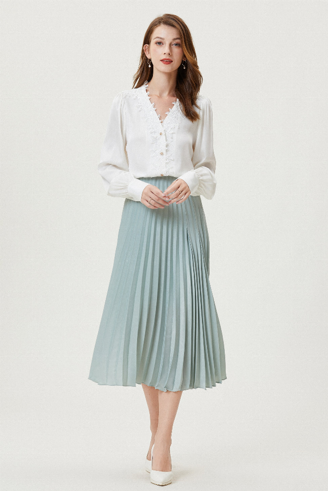 Fangyan | Hibiscus Silk Shirt Fangyan