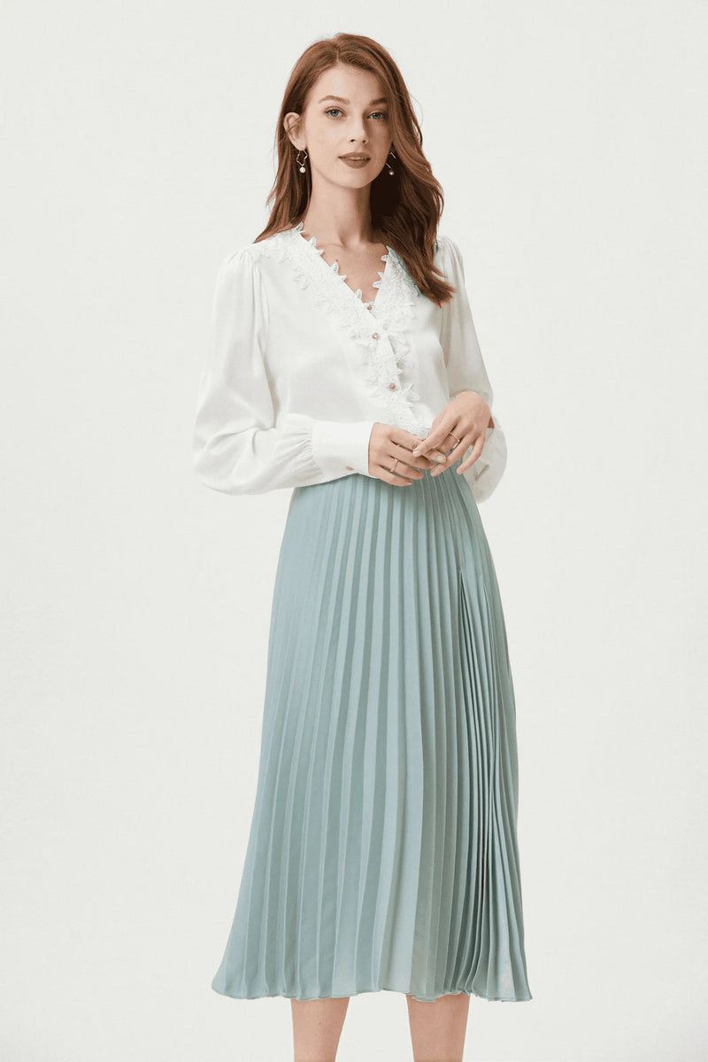Fangyan | Hibiscus Silk Shirt Fangyan