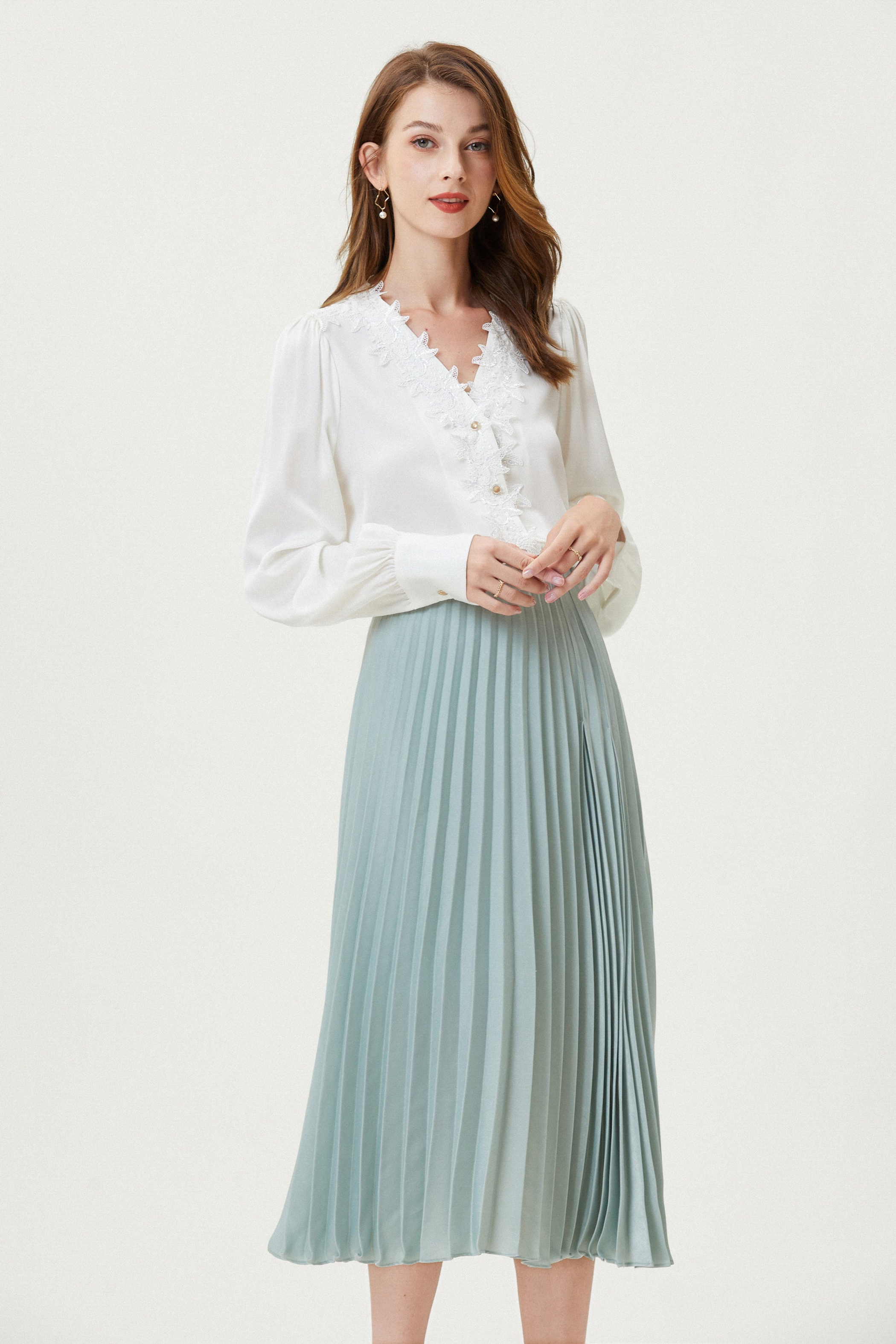 Fangyan | Hibiscus Silk Shirt Fangyan