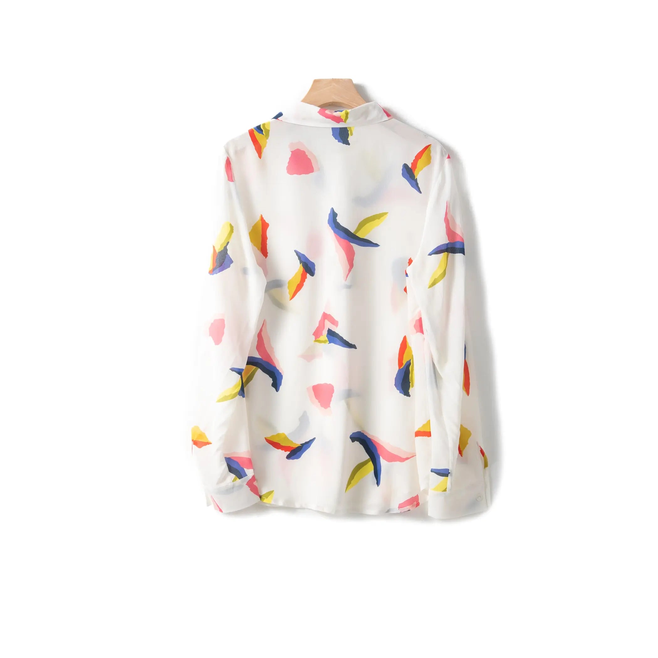 Fangyan | Pelican Silk Blouse Fangyan