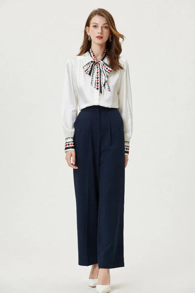 Fangyan | Wolf Silk Blouse Fangyan