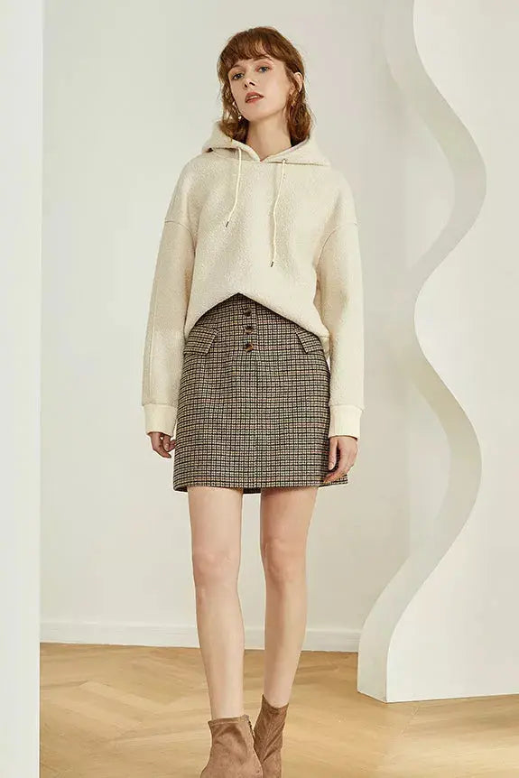 Fansilanen | Gingham Mini Skirt Fangyan