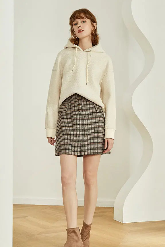 Fansilanen | Gingham Mini Skirt Fangyan