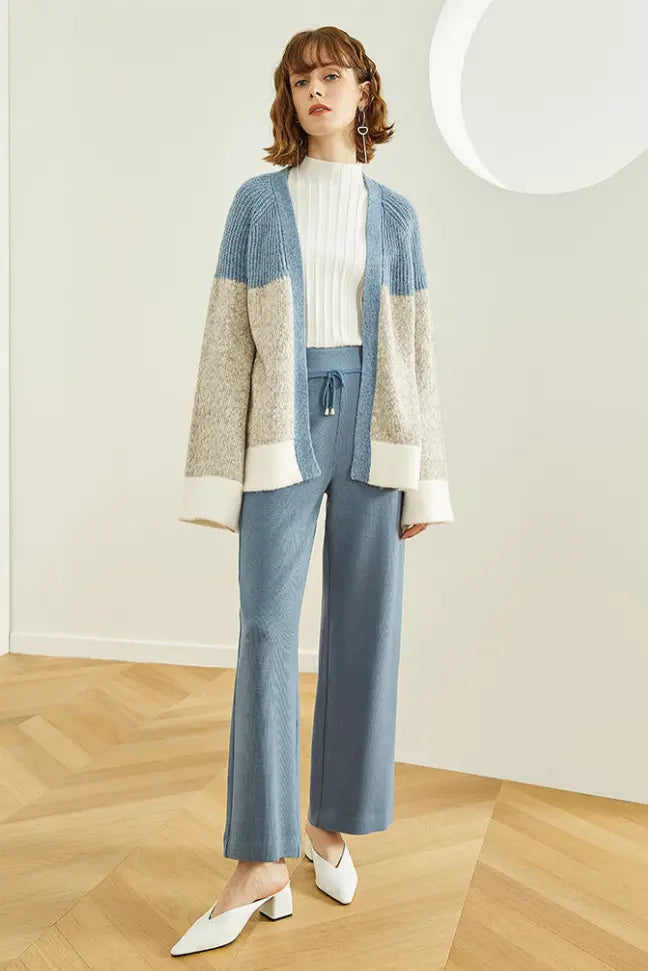 Fansilanen | Splicing  Cardigan Fangyan