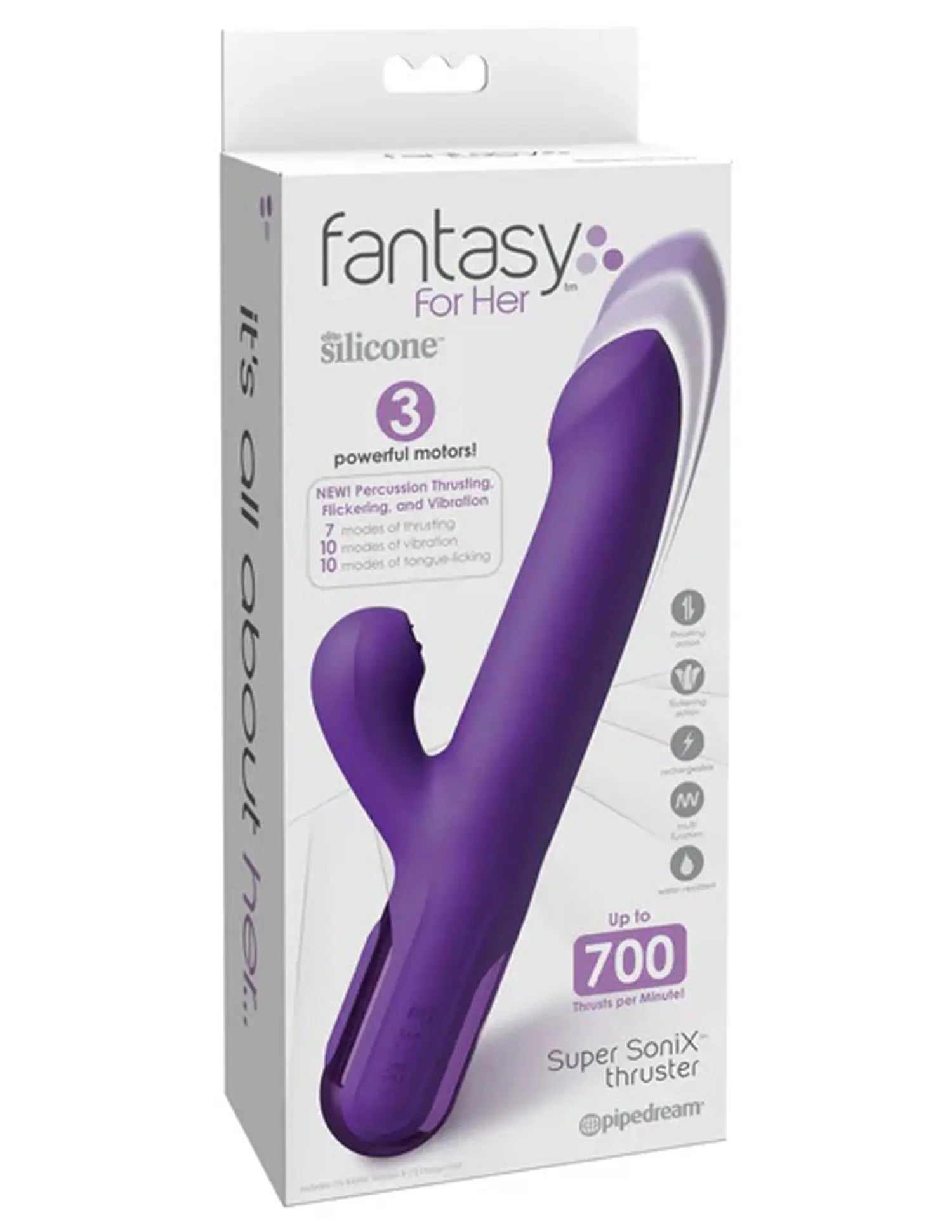 Fantasy for Her Super Sonix Thruster - Purple Pipedream