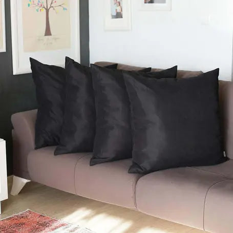 Farmhouse Square and Lumbar Solid Color Throw Pillow Covers Set MIKE & Co. NEW YORK